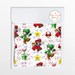 Super Mario Bros Seamless Pattern - Level Up Your Designs with Nostalgic Gaming Fun!