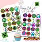 Minecraft Printable Cupcake Toppers - Set of 20 | Pixel-Perfect Gaming Party Decor| Instant Download PDF