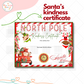Spread Holiday Cheer with Our Printable Santa Letter and Nice List & Kindness List Certificate Templates – Perfect for a Magical Christmas Experience!