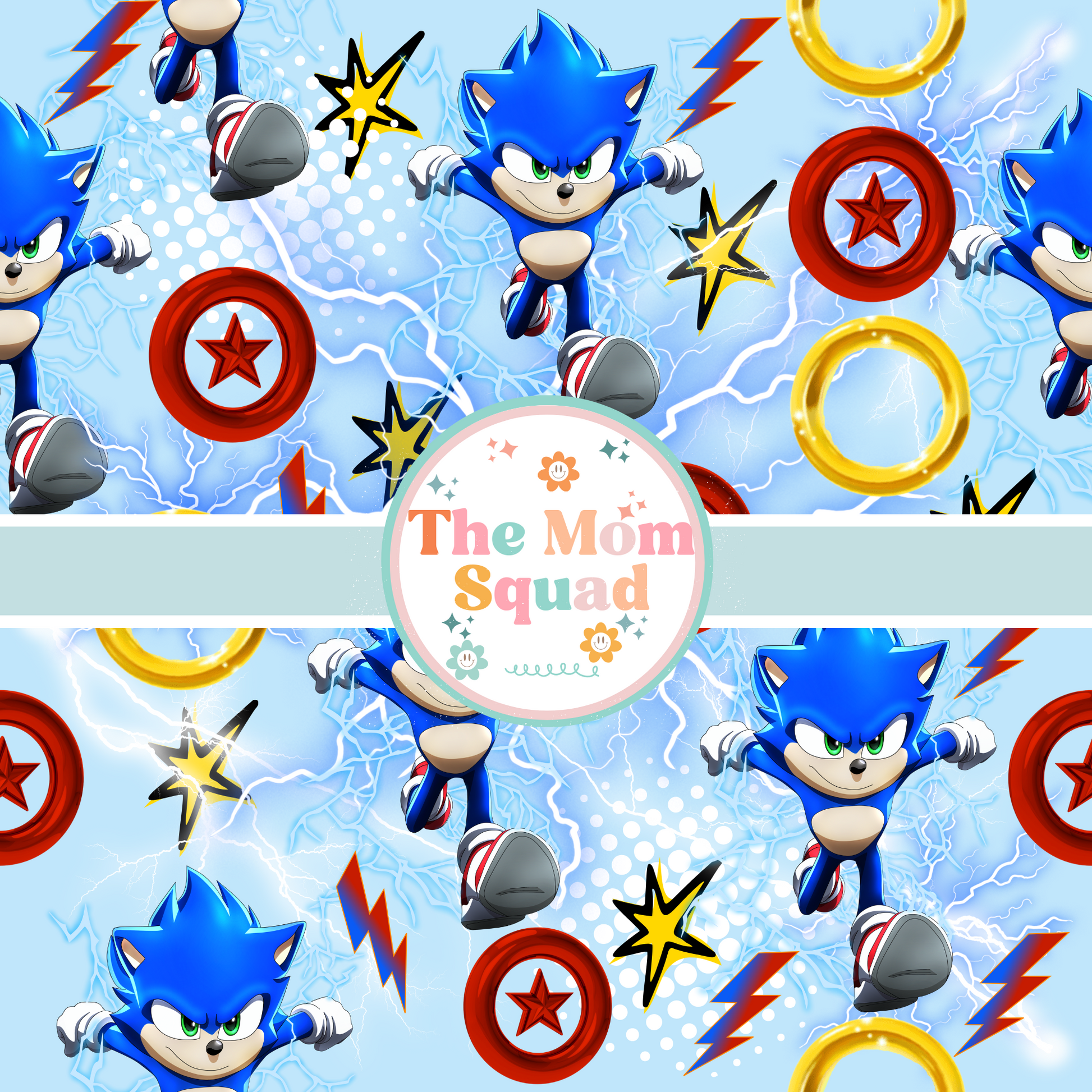 Printable Sonic The Hedgehog Water Bottle Labels Instant Download